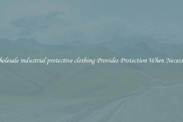 Wholesale industrial protective clothing Provides Protection When Necessary